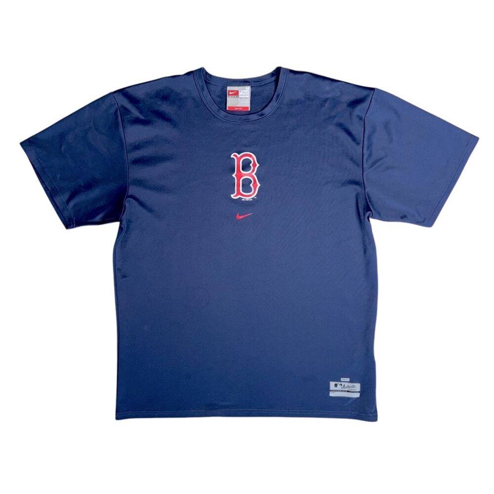 NIKE TEAM Men's Blue ‘Boston’ Short Sleeve T-Shirt